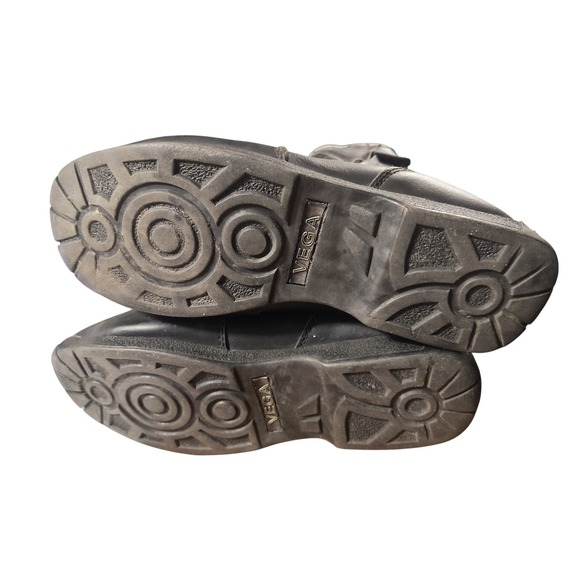 Vega‎ Motorcycle Riding Boots Men's Black Sport Bike Touring Size US 11 - Picture 8 of 16